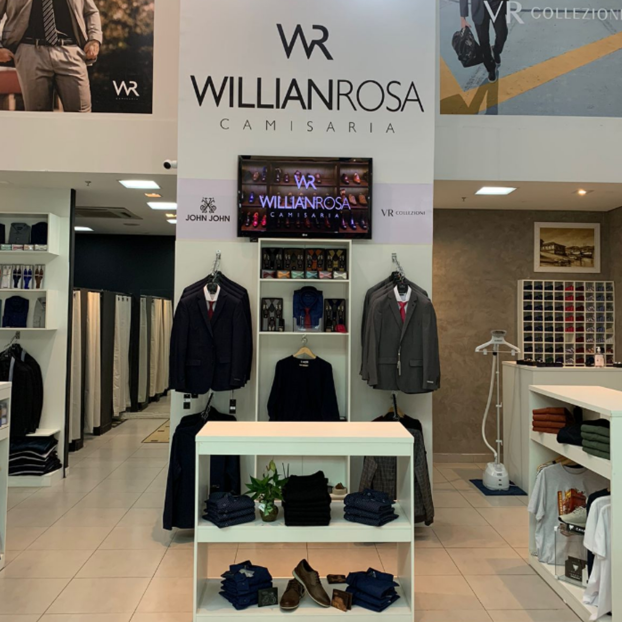 Willian Rosa Camisaria no Pollo shopping